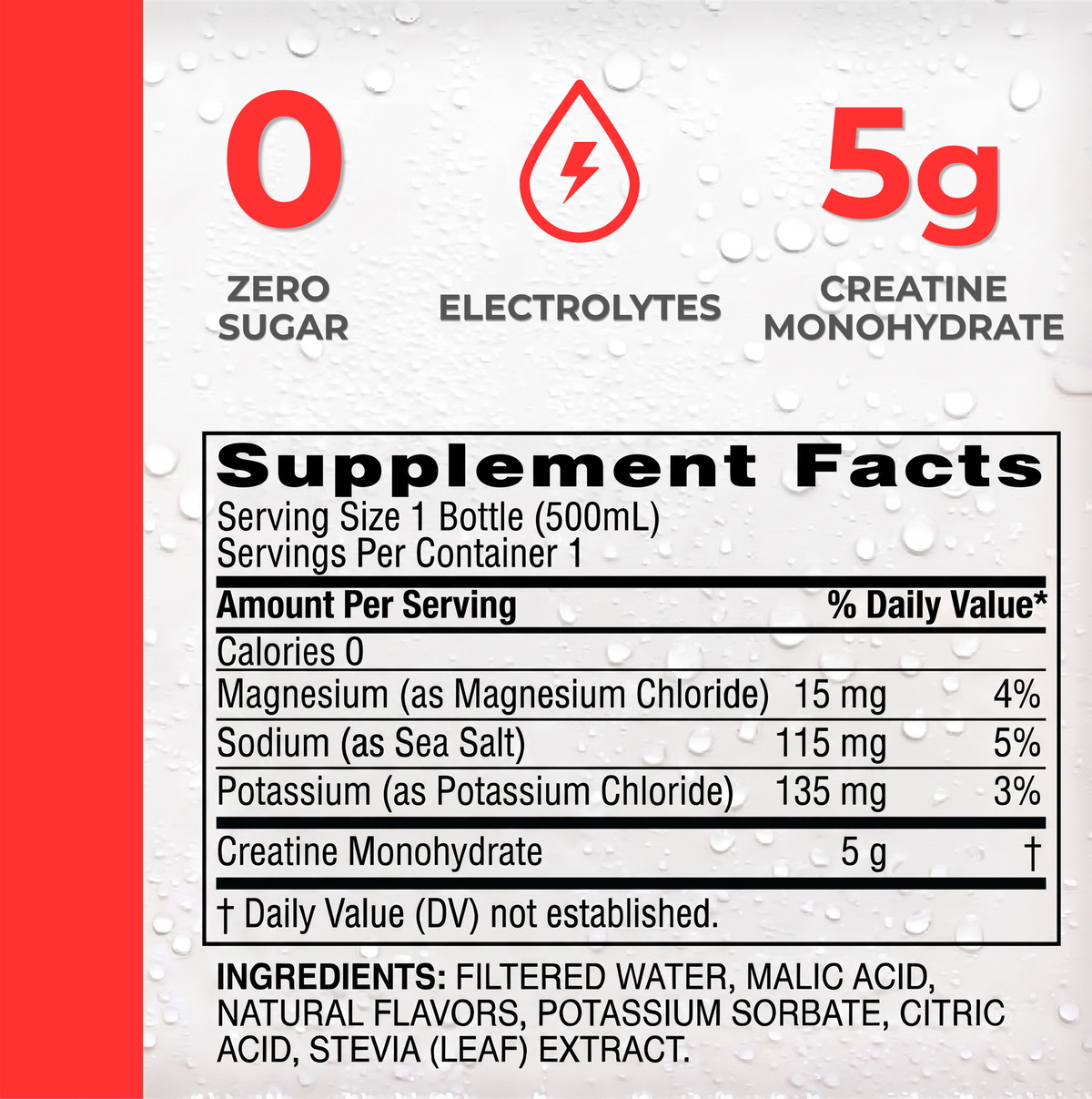 Creatine Water Cherry | 12-Pack