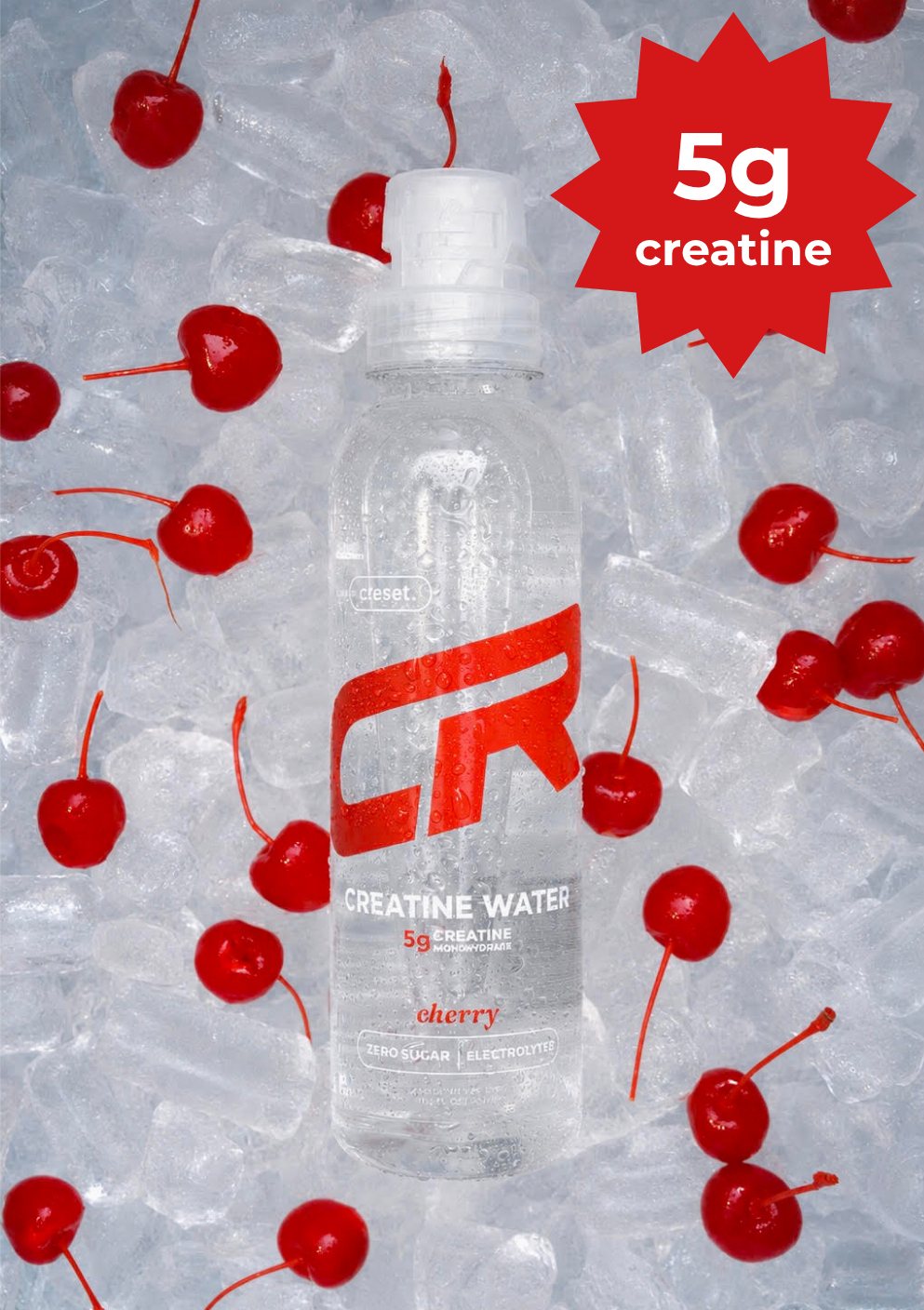Creatine Water Cherry | 12-Pack
