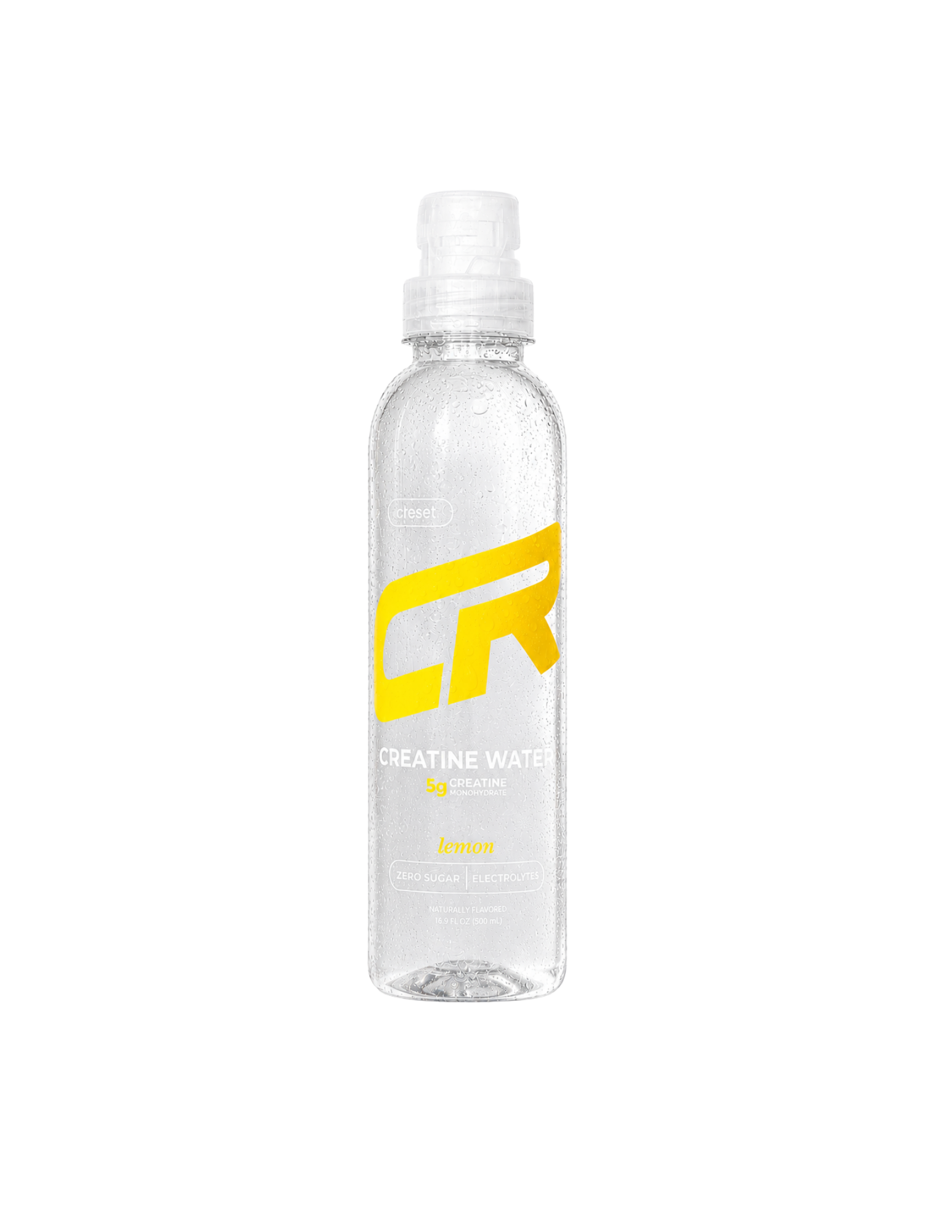 Creset Lemon Creatine Water bottle