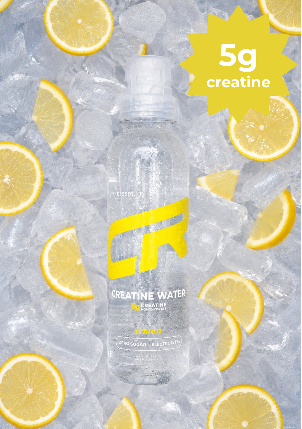 Creatine Water Lemon | 12-Pack